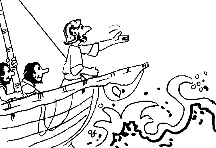gangway to galilee coloring pages - photo #8